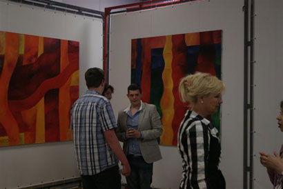 Chrystyna: Eröffnung der Ausstellung in Kiew 2012